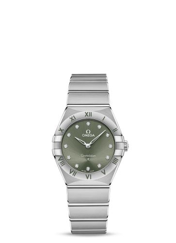 Omega Constellation Manhattan 28 Quartz Stainless Steel / Matcha